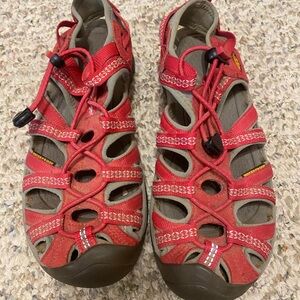 KEEN Women's Red Outdoor Sandals